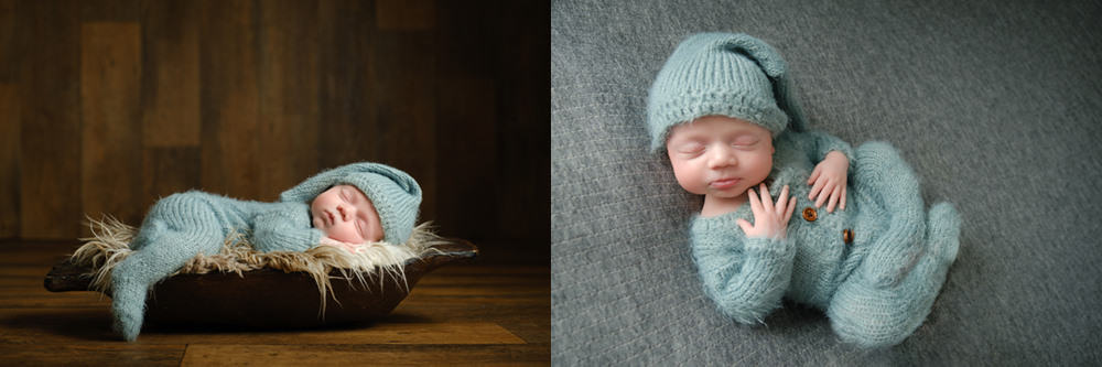 Newborn baby portraits grimsby duck egg blue