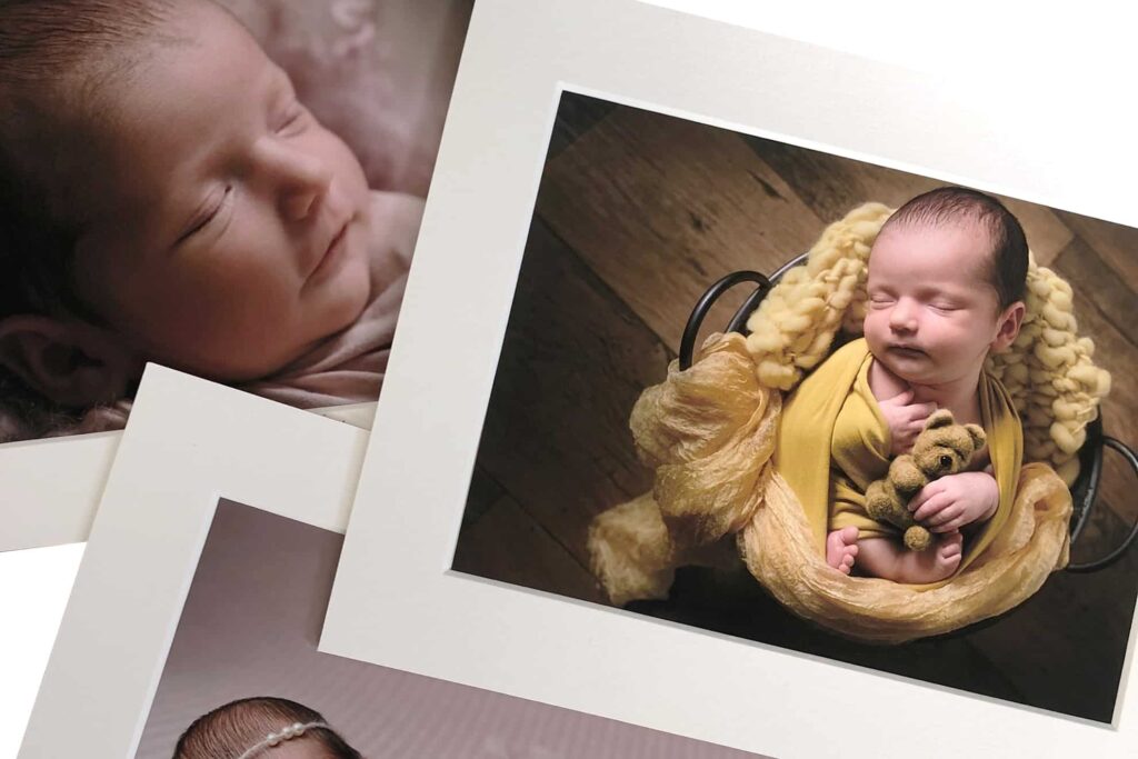 Choosing your newborn portraits